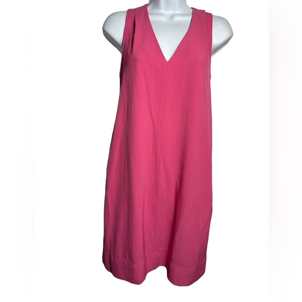 Banana Republic dress size 2 bright pink fun summer sleeveless dress 🩷